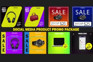 Social Media Promo – Pack Of 4