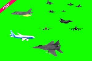 3D Plane Animation – Pack Of 8