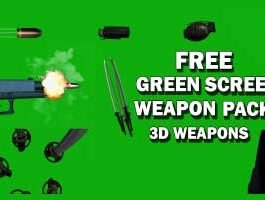  Green Screen – Weapon Pack #1