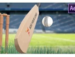 3D Cricket Logo Reveal
